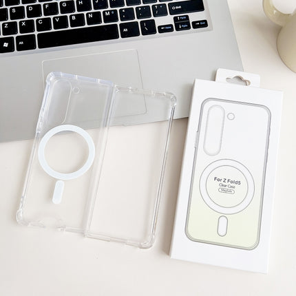 Magsafe Magnetic Transparent Shockproof Phone Case, For Samsung Galaxy Z Fold5 5G, For Samsung Galaxy Z Flip5 5G