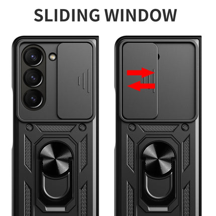 Sliding Camera Cover Design TPU+PC Phone Case, For Samsung Galaxy Z Fold6, For Samsung Galaxy Z Fold5