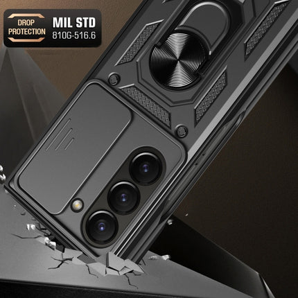 Sliding Camera Cover Design TPU+PC Phone Case, For Samsung Galaxy Z Fold6, For Samsung Galaxy Z Fold5