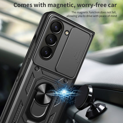 Sliding Camera Cover Design TPU+PC Phone Case, For Samsung Galaxy Z Fold6, For Samsung Galaxy Z Fold5