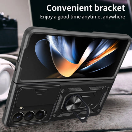 Sliding Camera Cover Design TPU+PC Phone Case, For Samsung Galaxy Z Fold6, For Samsung Galaxy Z Fold5