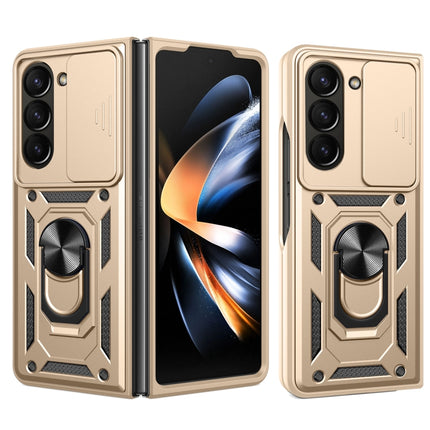 Sliding Camera Cover Design TPU+PC Phone Case, For Samsung Galaxy Z Fold6, For Samsung Galaxy Z Fold5