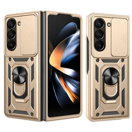 Sliding Camera Cover Design TPU+PC Phone Case, For Galaxy Z Fold8 5G, For Galaxy Z Fold8 Ultra 5G, For Samsung Galaxy Z Fold7