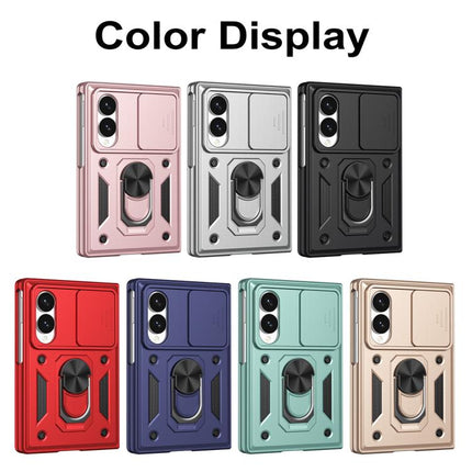 Sliding Camera Cover Design TPU+PC Phone Case, For Galaxy Z Fold8 5G, For Galaxy Z Fold8 Ultra 5G, For Samsung Galaxy Z Fold7