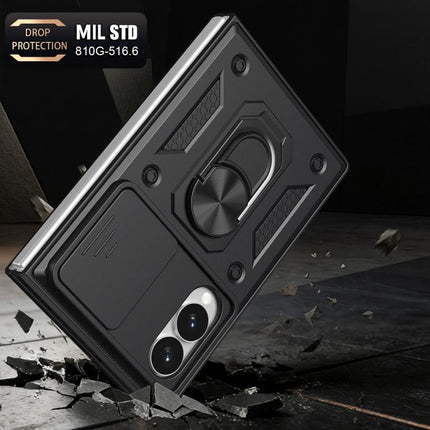 Sliding Camera Cover Design TPU+PC Phone Case, For Galaxy Z Fold8 5G, For Galaxy Z Fold8 Ultra 5G, For Samsung Galaxy Z Fold7
