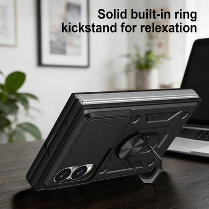 Sliding Camera Cover Design TPU+PC Phone Case, For Galaxy Z Fold8 5G, For Galaxy Z Fold8 Ultra 5G, For Samsung Galaxy Z Fold7