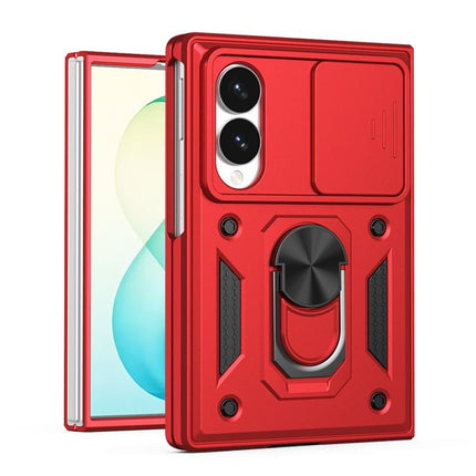 Sliding Camera Cover Design TPU+PC Phone Case, For Galaxy Z Fold8 5G, For Galaxy Z Fold8 Ultra 5G, For Samsung Galaxy Z Fold7