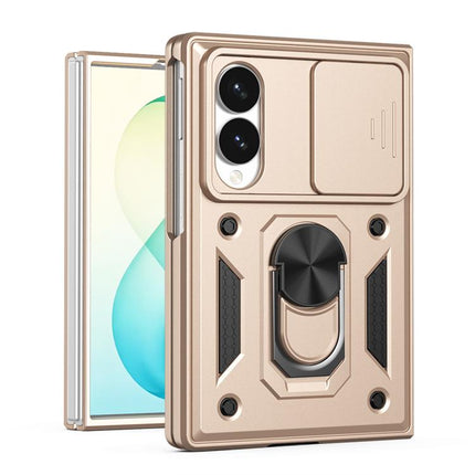 Sliding Camera Cover Design TPU+PC Phone Case, For Galaxy Z Fold8 5G, For Galaxy Z Fold8 Ultra 5G, For Samsung Galaxy Z Fold7