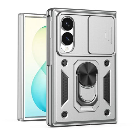 Sliding Camera Cover Design TPU+PC Phone Case, For Galaxy Z Fold8 5G, For Galaxy Z Fold8 Ultra 5G, For Samsung Galaxy Z Fold7