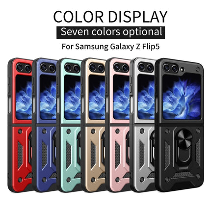 Armor Magnetic Bracket TPU+PC Phone Case, For Samsung Galaxy Z Flip5