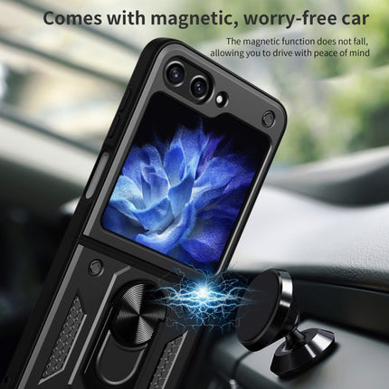 Armor Magnetic Bracket TPU+PC Phone Case, For Samsung Galaxy Z Flip5