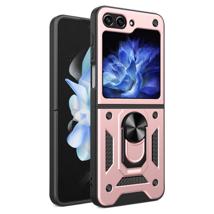 Armor Magnetic Bracket TPU+PC Phone Case, For Samsung Galaxy Z Flip5