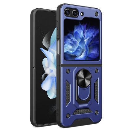 Armor Magnetic Bracket TPU+PC Phone Case, For Samsung Galaxy Z Flip8 5G, For Samsung Galaxy Z Flip7, For Samsung Galaxy Z Flip6