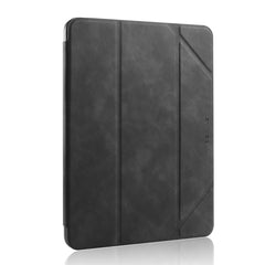 Funda de cuero con tapa horizontal DG.MING See Series, con soporte y bandeja para lápiz, para iPad Pro 11 (2020)