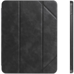 Funda de cuero con tapa horizontal DG.MING See Series, con soporte y bandeja para lápiz, para iPad Pro 11 (2020)