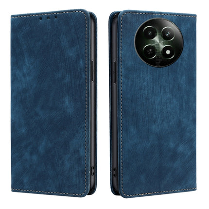 RFID Anti-theft Brush Magnetic Leather Phone Case, For Realme C61 4G, For Realme GT Neo6 SE, For Realme 12 5G, For Realme 12+ 5G