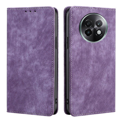 RFID Anti-theft Brush Magnetic Leather Phone Case, For Realme 14 Pro+ 5G, For Realme 14 Pro 5G Global, For Realme C75 4G / 14x 5G Global, For Realme 13 Pro 5G