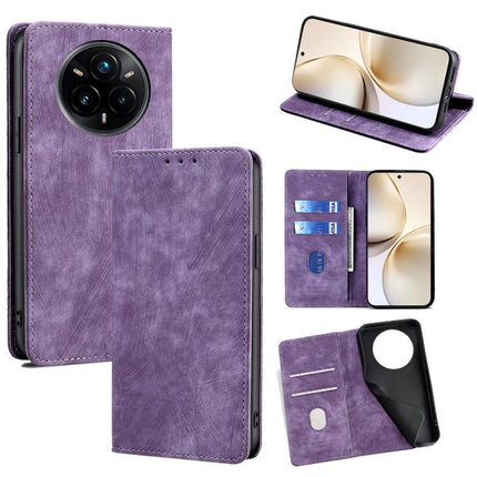 RFID Anti-theft Brush Magnetic Leather Phone Case, For Realme 14 Pro+ 5G, For Realme 14 Pro 5G Global, For Realme C75 4G / 14x 5G Global, For Realme 13 Pro 5G