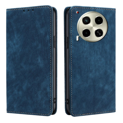 RFID Anti-theft Brush Magnetic Leather Phone Case, For Tecno Camon 30 Premier 5G, For Tecno Pova 6 Neo 4G, For Tecno Camon 30 Pro 5G, For Tecno Camon 30