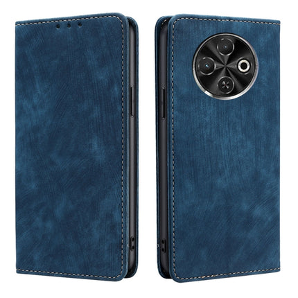 RFID Anti-theft Brush Magnetic Leather Phone Case, For Tecno Camon 40 Premier 5G, For Tecno Spark 30 4G, For Tecno Pova 6 Neo 5G, For Tecno Spark 30C 4G