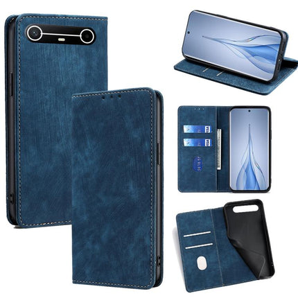 RFID Anti-theft Brush Magnetic Leather Phone Case, For Tecno Pova Curve 2 5G, For Tecno Camon 50 Pro 4G, For Tecno Camon 50 4G, For Tecno Pova Slim 5G / Spark Slim 4G