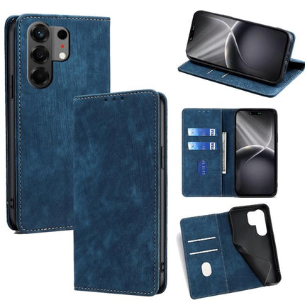 RFID Anti-theft Brush Magnetic Leather Phone Case, For Tecno Pova Curve 2 5G, For Tecno Camon 50 Pro 4G, For Tecno Camon 50 4G, For Tecno Pova Slim 5G / Spark Slim 4G