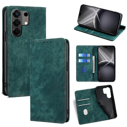 RFID Anti-theft Brush Magnetic Leather Phone Case, For Tecno Pova Curve 2 5G, For Tecno Camon 50 Pro 4G, For Tecno Camon 50 4G, For Tecno Pova Slim 5G / Spark Slim 4G