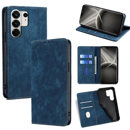RFID Anti-theft Brush Magnetic Leather Phone Case, For Tecno Pova Curve 2 5G, For Tecno Camon 50 Pro 4G, For Tecno Camon 50 4G, For Tecno Pova Slim 5G / Spark Slim 4G