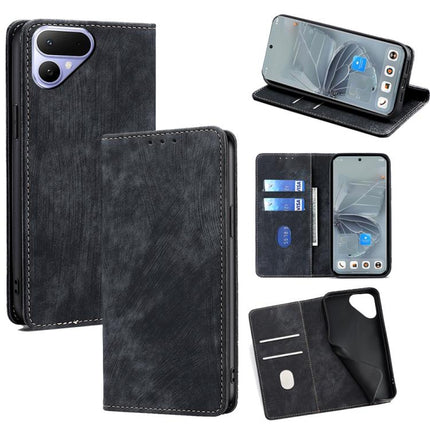 RFID Anti-theft Brush Magnetic Leather Phone Case, For Tecno Pova Curve 2 5G, For Tecno Camon 50 Pro 4G, For Tecno Camon 50 4G, For Tecno Pova Slim 5G / Spark Slim 4G