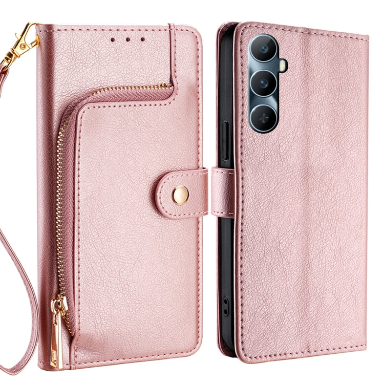 Zipper Bag Leather Phone Case, For Realme 11 5G, For Realme 11 Pro / 11 Pro+ 5G, For Realme C65 4G