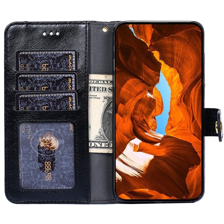 Zipper Bag Leather Phone Case, For Realme 13 Pro 5G, For Realme GT Neo6 SE, For Realme 12 5G, For Realme 12+ 5G, For Realme 12 Pro 5G, For Realme GT5 Pro 5G