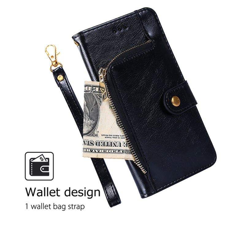 Zipper Bag Leather Phone Case, For Realme 13 Pro 5G, For Realme GT Neo6 SE, For Realme 12 5G, For Realme 12+ 5G, For Realme 12 Pro 5G, For Realme GT5 Pro 5G