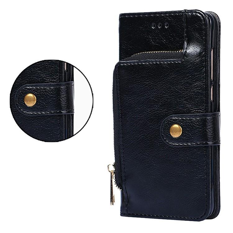 Zipper Bag Leather Phone Case, For Realme 14 5G Global, For Realme P3 Ultra 5G, For Realme P3 Pro 5G Global, For Realme 14 Pro+ 5G, For Realme 14 Pro 5G Global, For Realme C75 4G / 14x 5G Global
