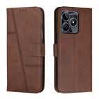 For Realme C53/Narzo N53 / Brown
