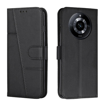 Stitching Calf Texture Buckle Leather Phone Case, For Realme 11 4G, For Realme 11 5G, For Realme C53/Narzo N53, For Realme 11
