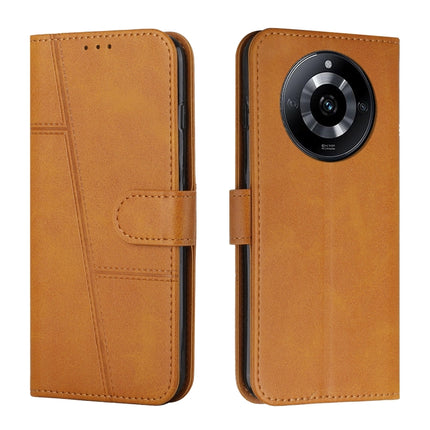 Stitching Calf Texture Buckle Leather Phone Case, For Realme 11 Pro/11 Pro+, For Realme C65 4G, For Realme 9i 5G/V20 5G/V30t/V30, For Realme C55