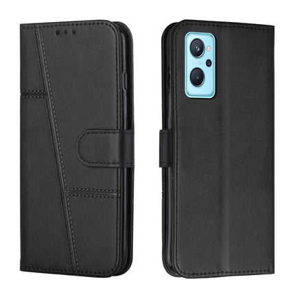 Stitching Calf Texture Buckle Leather Phone Case, For Realme 11 Pro/11 Pro+, For Realme C65 4G, For Realme 9i 5G/V20 5G/V30t/V30, For Realme C55