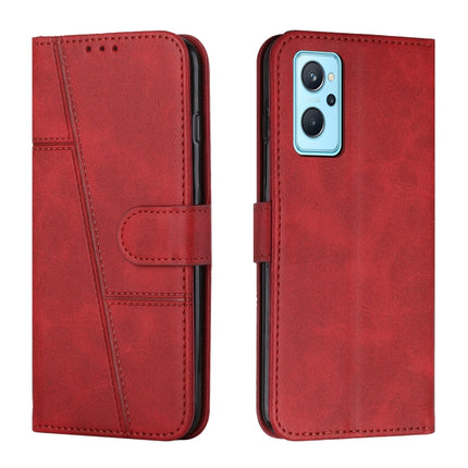 Stitching Calf Texture Buckle Leather Phone Case, For Realme 11 Pro/11 Pro+, For Realme C65 4G, For Realme 9i 5G/V20 5G/V30t/V30, For Realme C55