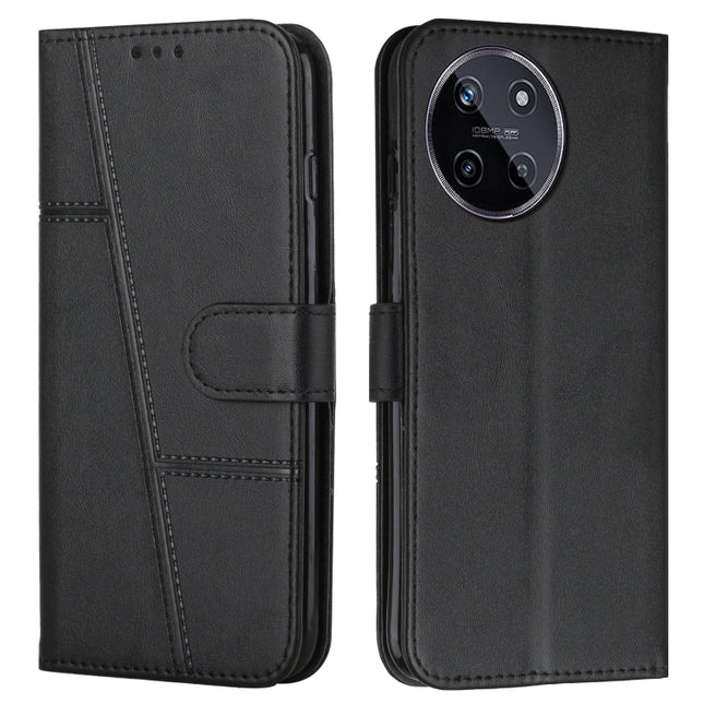 Stitching Calf Texture Buckle Leather Phone Case, For Realme 11 4G, For Realme 11 5G, For Realme C53/Narzo N53, For Realme 11
