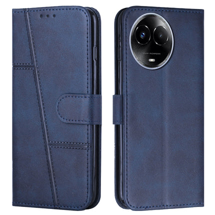 Stitching Calf Texture Buckle Leather Phone Case, For Realme 11 4G, For Realme 11 5G, For Realme C53/Narzo N53, For Realme 11