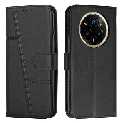 Stitching Calf Texture Buckle Leather Phone Case, For Realme 14 Pro+, For Realme 14 Pro, For Realme C75 / V60 Pro, For Realme C63