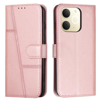 Stitching Calf Texture Buckle Leather Phone Case, For Realme Narzo 80 Lite 4G, For Realme 15 / 15 Pro, For Realme C71 4G, For Realme 14 / P3 5G / 14T 5G