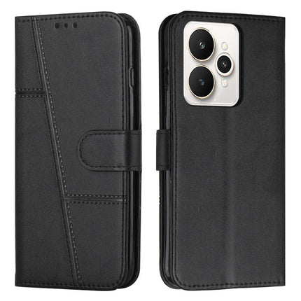 Stitching Calf Texture Buckle Leather Phone Case, For Realme Narzo 80 Lite 4G, For Realme 15 / 15 Pro, For Realme C71 4G, For Realme 14 / P3 5G / 14T 5G