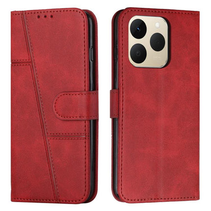 Stitching Calf Texture Buckle Leather Phone Case, For Realme 16 Pro 5G, For Realme C85 5G / 15x 5G India, For Realme C85 Pro 4G, For Realme 15T 5G