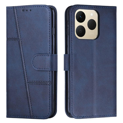 Stitching Calf Texture Buckle Leather Phone Case, For Realme 16 Pro 5G, For Realme C85 5G / 15x 5G India, For Realme C85 Pro 4G, For Realme 15T 5G