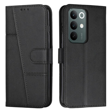 Stitching Calf Texture Buckle Leather Phone Case, For Realme 16 Pro 5G, For Realme C85 5G / 15x 5G India, For Realme C85 Pro 4G, For Realme 15T 5G