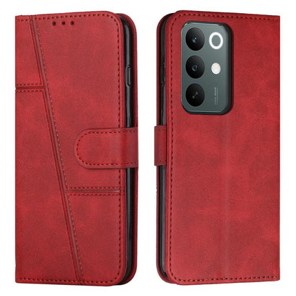 Stitching Calf Texture Buckle Leather Phone Case, For Realme 16 Pro 5G, For Realme C85 5G / 15x 5G India, For Realme C85 Pro 4G, For Realme 15T 5G