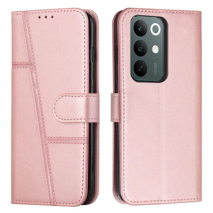 Stitching Calf Texture Buckle Leather Phone Case, For Realme 16 Pro 5G, For Realme C85 5G / 15x 5G India, For Realme C85 Pro 4G, For Realme 15T 5G
