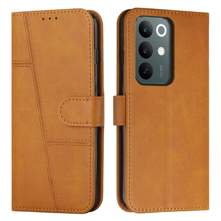Stitching Calf Texture Buckle Leather Phone Case, For Realme 16 Pro 5G, For Realme C85 5G / 15x 5G India, For Realme C85 Pro 4G, For Realme 15T 5G
