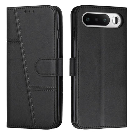Stitching Calf Texture Buckle Leather Phone Case, For Realme 16T 5G, For Realme P4 Power 5G, For Realme 16 5G, For Realme 16 Pro+ 5G